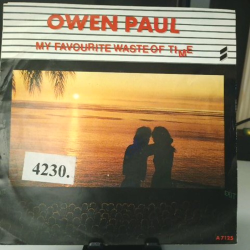 SINGLE / Owen Paul – My Favourite Waste Of Time