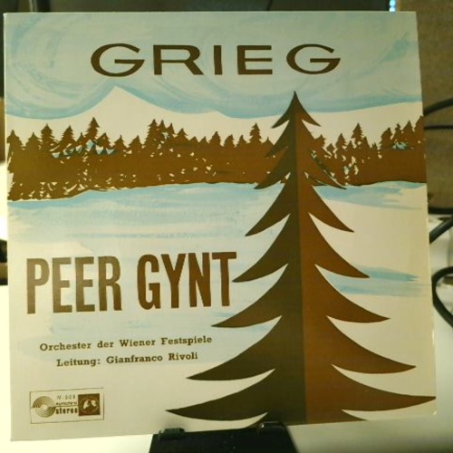 SINGLE / Grieg* - Orchester Der Wiener Festspiele*, Gianfranco Rivoli – Peer Gynt