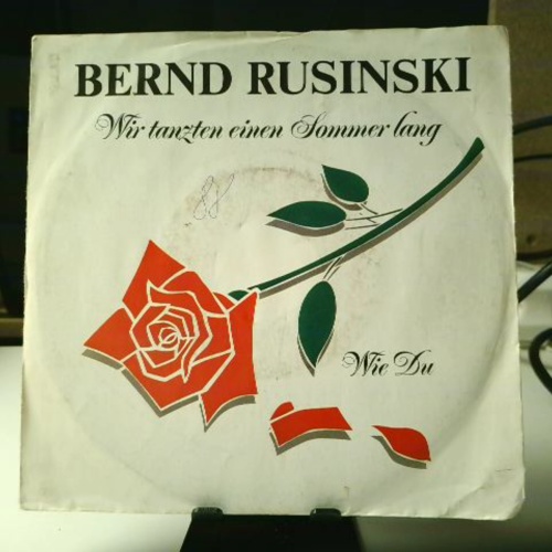 SINGLE / Bernd Rusinski – Wir Tanzten Einen Sommer Lang