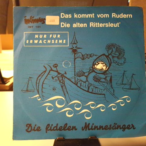 SINGLE / Die Fidelen Minnesänger – Das Kommt Vom Rudern / Die Alten Rittersleut'