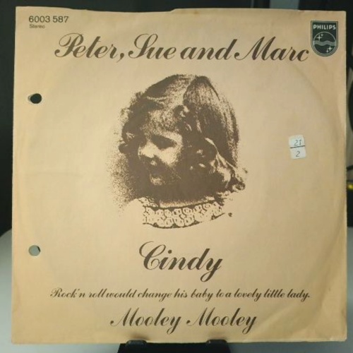 SINGLE / Peter, Sue And Marc* – Cindy