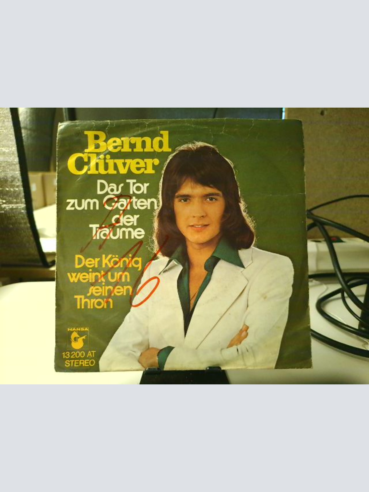 SINGLE / Bernd Clüver – Das Tor Zum Garten Der Träume