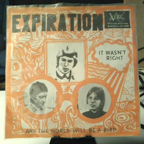 SINGLE / Expiration (2) ‎– It Wasn't Right / And The World Will Be A Bird