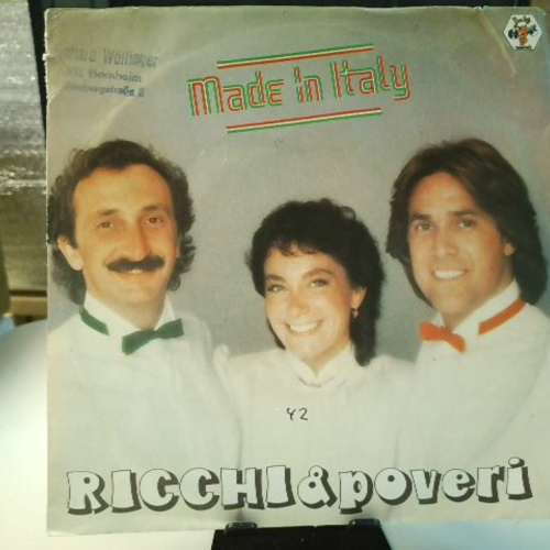 SINGLE / Ricchi & Poveri* – Made In Italy