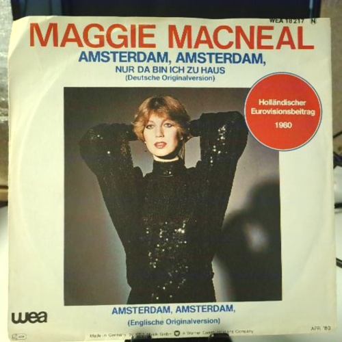 SINGLE / Maggie MacNeal – Amsterdam, Amsterdam (Nur Da Bin Ich Zuhaus)