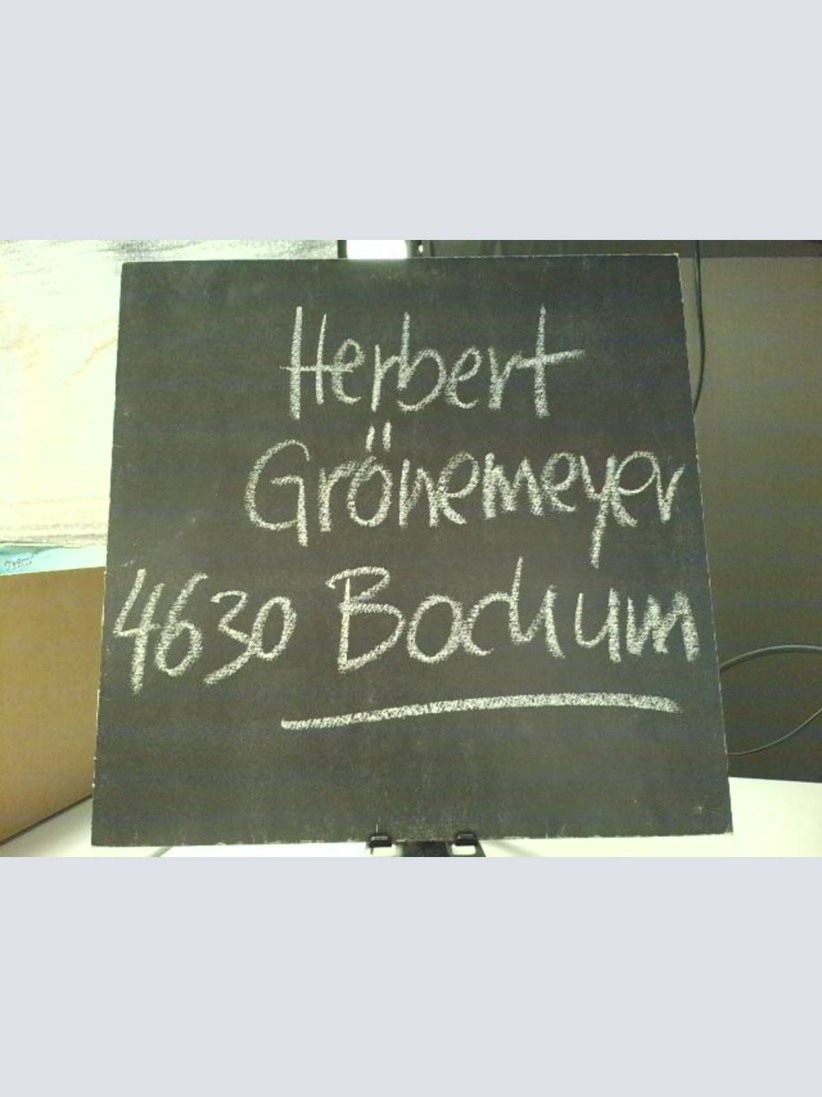 LP / Herbert Grönemeyer – 4630 Bochum