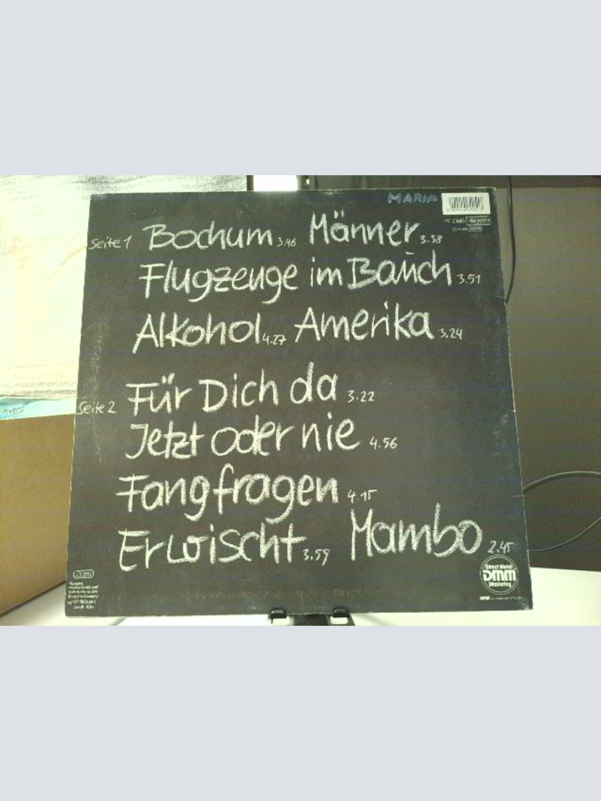 LP / Herbert Grönemeyer – 4630 Bochum