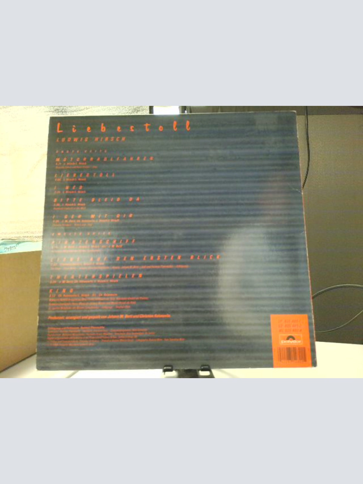 LP / Ludwig Hirsch – Liebestoll