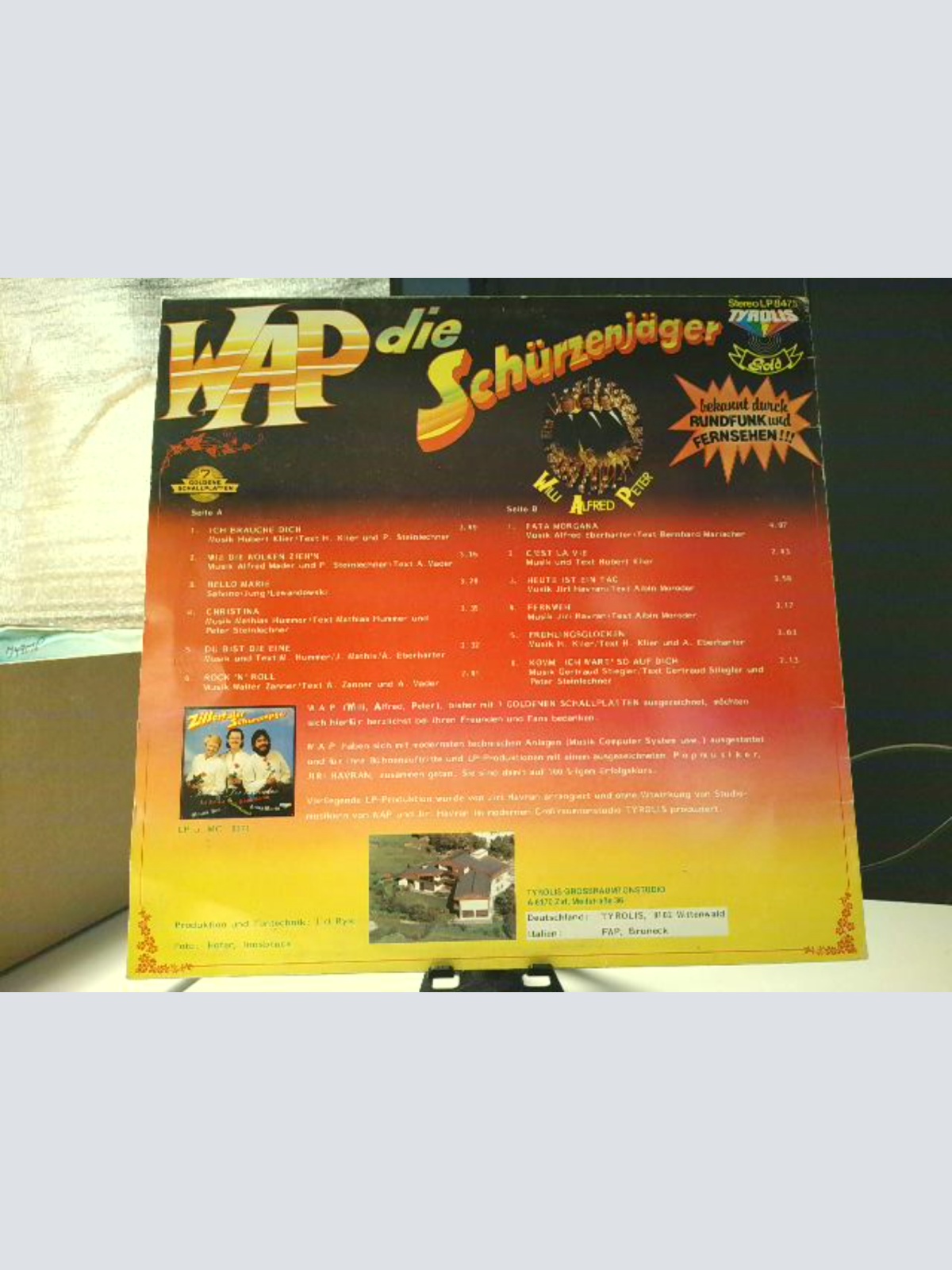 LP / Wap Die Schürzenjäger* – Fata Morgana