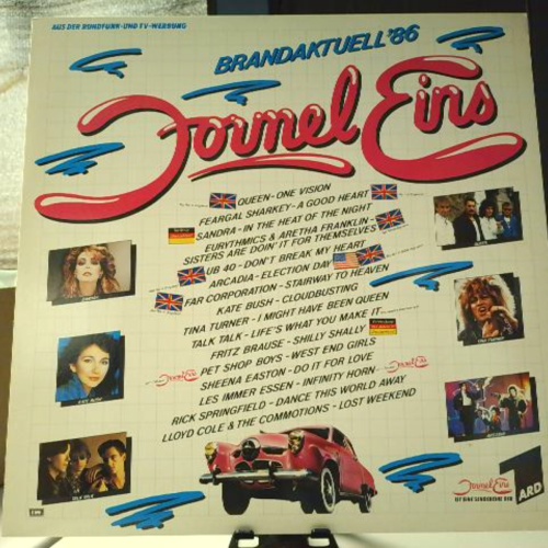LP / Various – Formel Eins - Brandaktuell '86