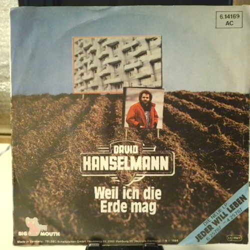 SINGLE / David Hanselmann – Weil Ich Die Erde Mag