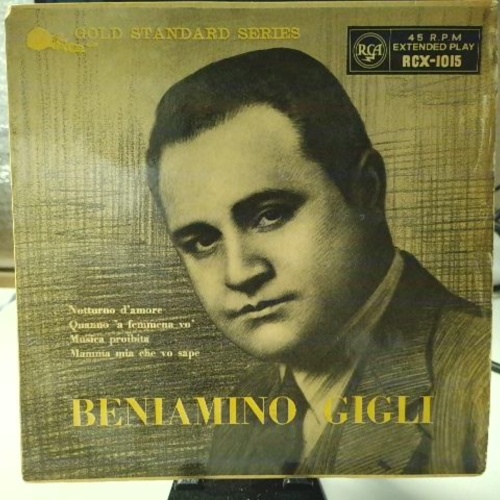 SINGLE / Beniamino Gigli – Beniamino Gigli