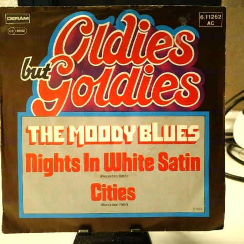 SINGLE / The Moody Blues – Nights In White Satin / Cities
