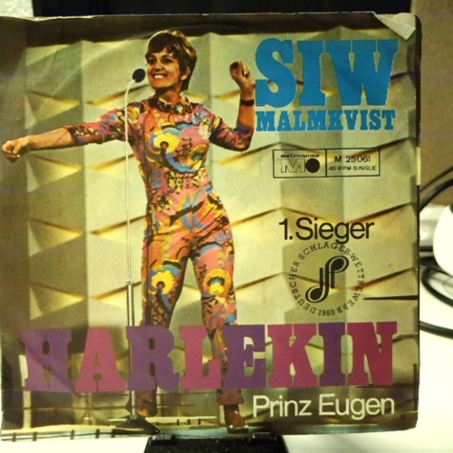 SINGLE / Siw Malmkvist – Harlekin