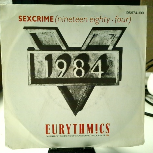 SINGLE / Eurythmics – Sexcrime (Nineteen Eighty ▪ Four)