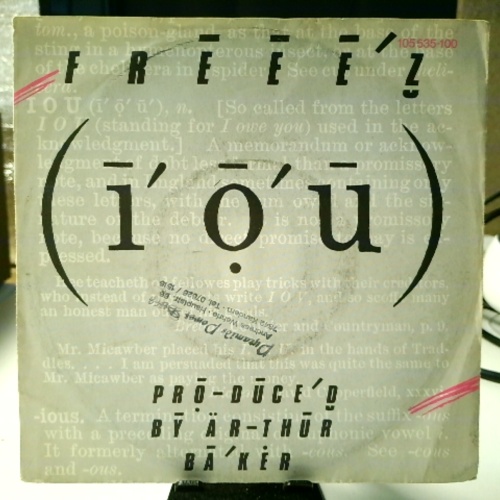 SINGLE / Freeez – I.O.U.