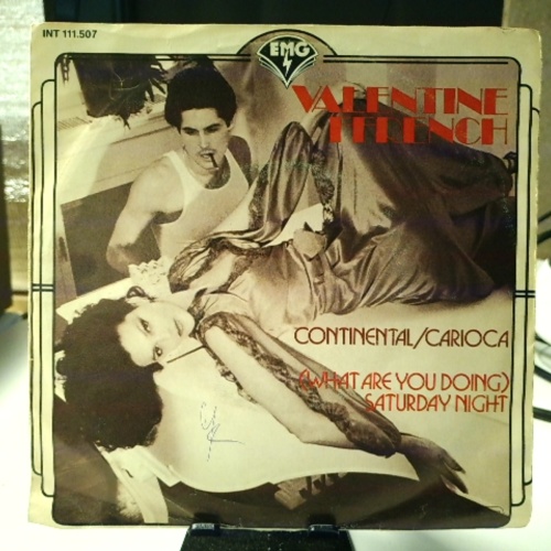 SINGLE / Valentine Ffrench* – Continental / Carioca / What Are You Doing On Saturday Night