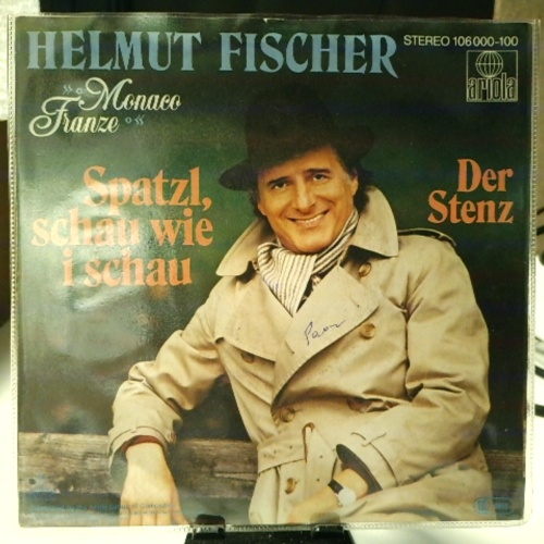 SINGLE / Helmut Fischer – Spatzl, Schau Wie I Schau