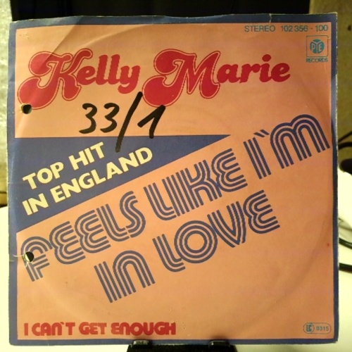 SINGLE / Kelly Marie – Feels Like I'm In Love