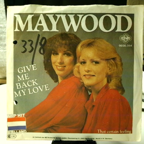 SINGLE / Maywood – Give Me Back My Love
