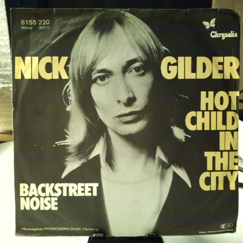 SINGLE / Nick Gilder – Hot Child In The City