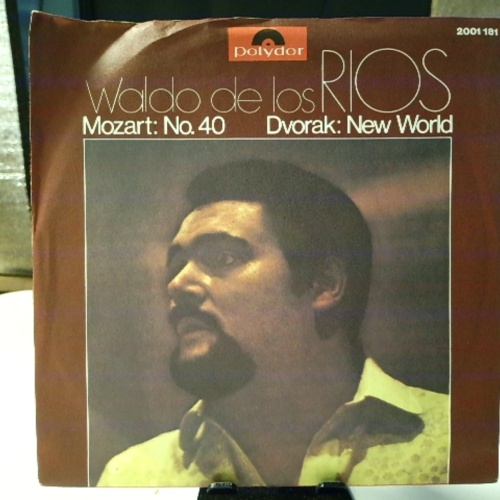 SINGLE / Waldo De Los Rios - Mozart* / Dvorak* – Nr. 40 / New World