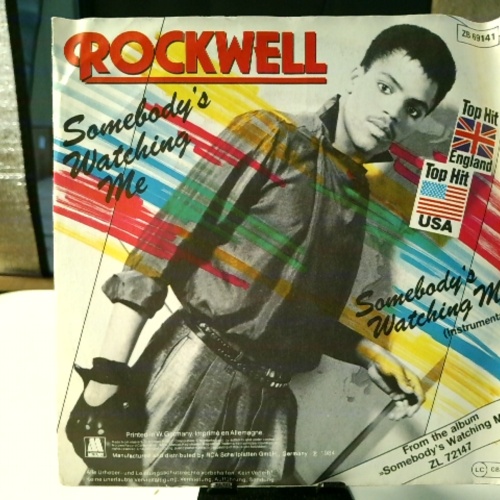 SINGLE / Rockwell – Somebody's Watching Me