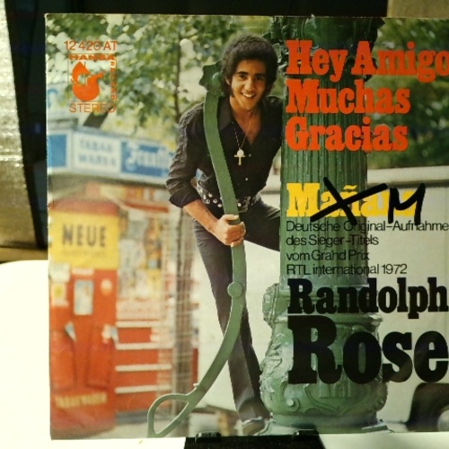 SINGLE / Randolph Rose – Hey Amigo Muchas Gracias / Mañana