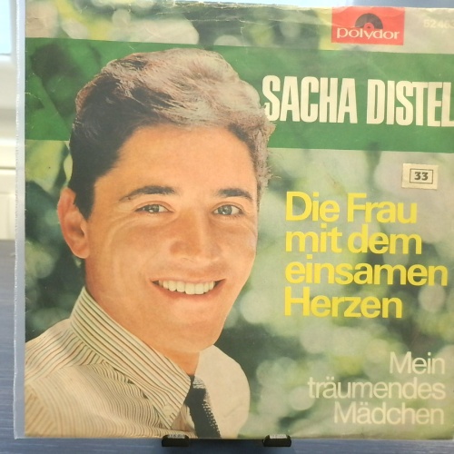SINGLE / Sacha Distel – Die Frau Mit Dem Einsamen Herzen