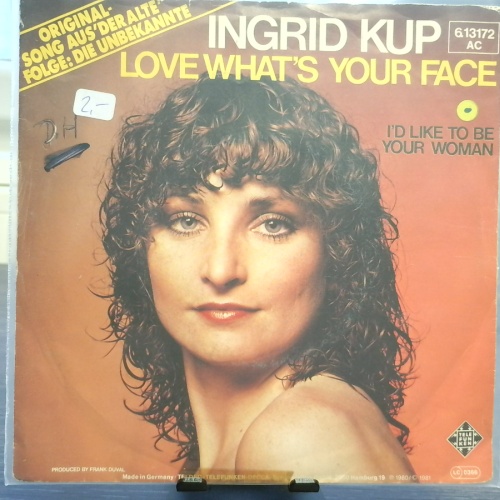 SINGLE / Ingrid Kup – Love What's Your Face