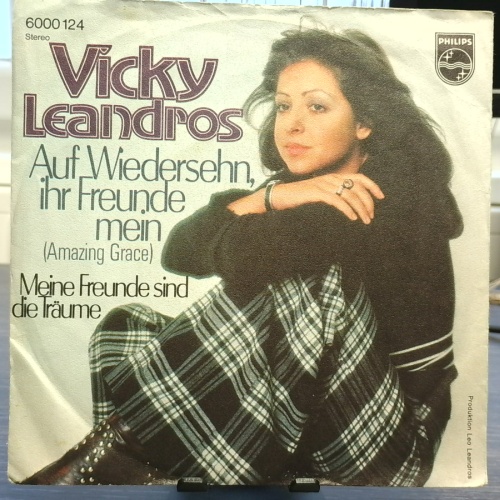 SINGLE / Vicky Leandros – Auf Wiedersehn, Ihr Freunde Mein (Amazing Grace)