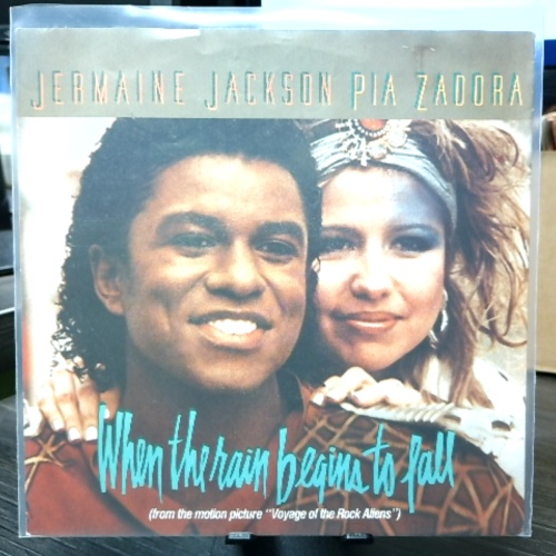 SINGLE / Jermaine Jackson, Pia Zadora – When The Rain Begins To Fall