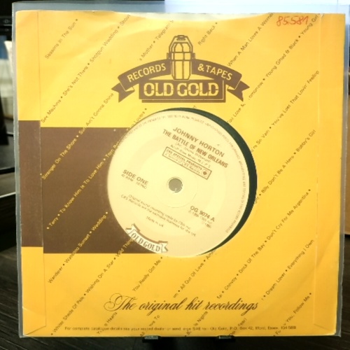 SINGLE / Johnny Horton / Stonewall Jackson – The Battle Of New Orleans / Waterloo
