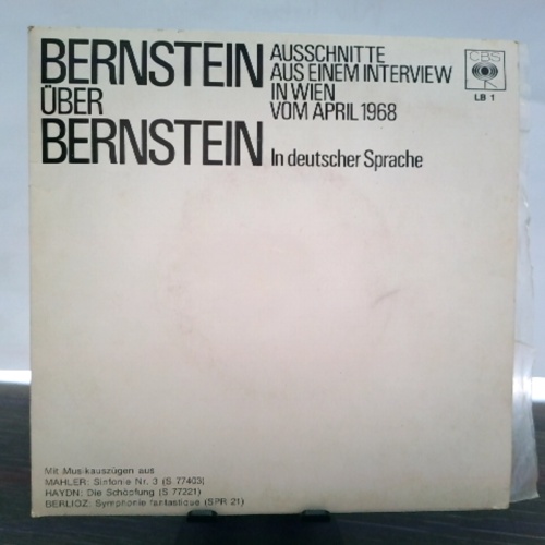 SINGLE / Bernstein*, Mahler*, Haydn*, Berlioz* – Bernstein Über Bernstein