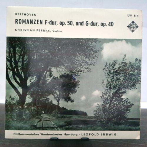 SINGLE / Beethoven*, Christian Ferras – Romanzen F-dur, Op. 50, Und G-dur, Op. 40