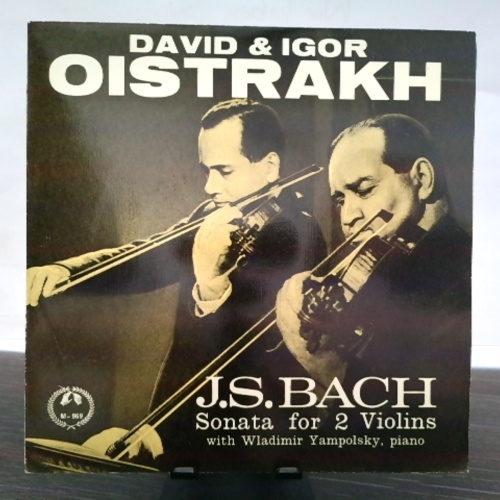 SINGLE / J.S. Bach* / David Oistrakh*, Igor Oistrakh*, Wladimir Yampolski* – Sonata For 2 Violins And Piano In C Major