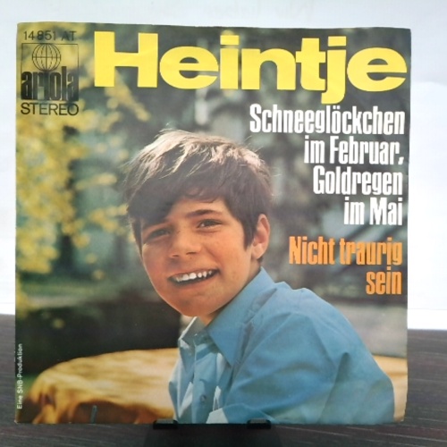 SINGLE / Heintje – Schneeglöckchen Im Februar, Goldregen Im Mai