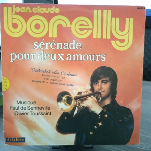 SINGLE / Jean-Claude Borelly – Sérénade Pour Deux Amours