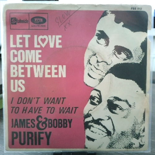 SINGLE / James & Bobby Purify – Let Love Come Between Us