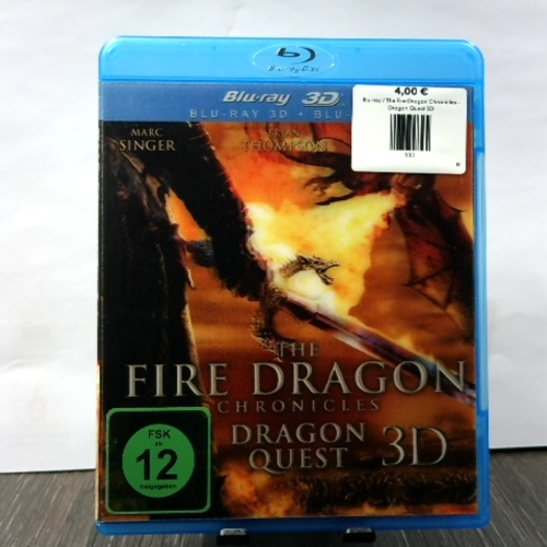 Blu-ray / The Fire Dragon Chronicles - Dragon Quest 3D