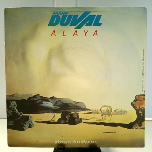 SINGLE / Frank Duval – Alaya