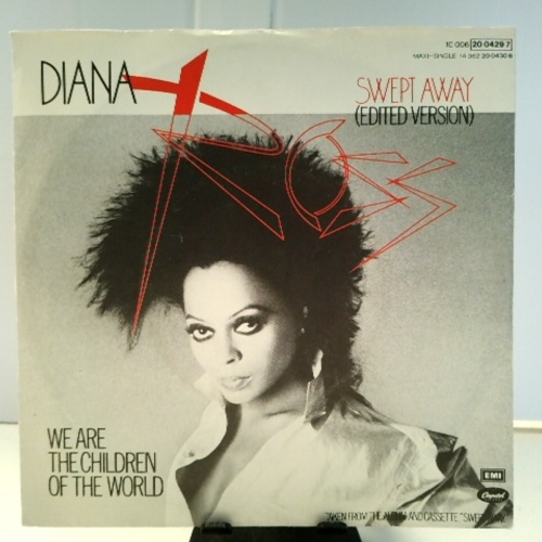 SINGLE / Diana Ross – Swept Away (Edited Version) / We Are The Children Of The World