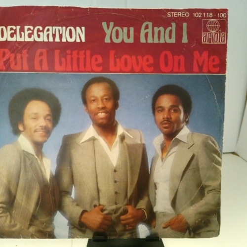 SINGLE / Delegation – Put A Little Love On Me / You And I