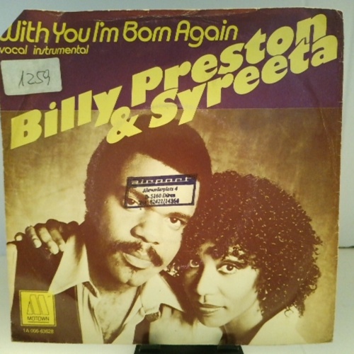 SINGLE / Billy Preston & Syreeta – With You I'm Born Again