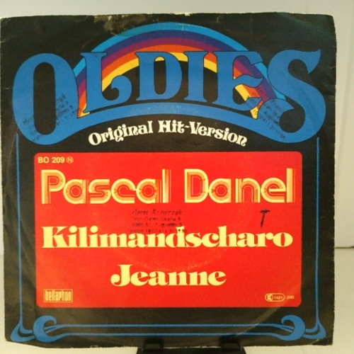 SINGLE / Pascal Danel – Kilimandscharo / Jeanne