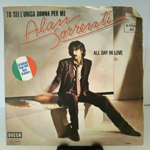 SINGLE / Alan Sorrenti – Tu Sei L'unica Donna Per Me