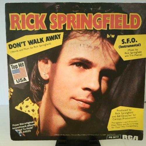 SINGLE / Rick Springfield – Don't Walk Away