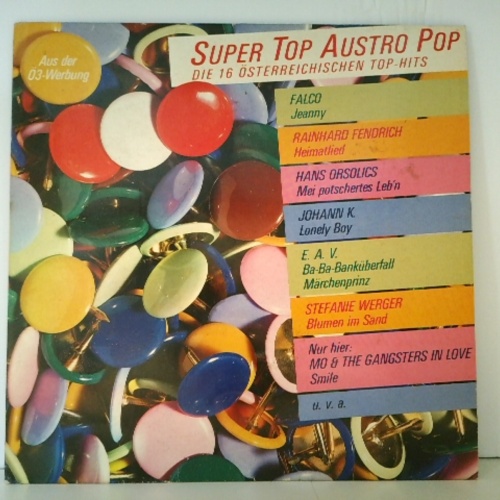 LP / Various – Super Top Austro Pop