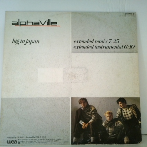 MAXI / Alphaville – Big In Japan (Extended Remix)