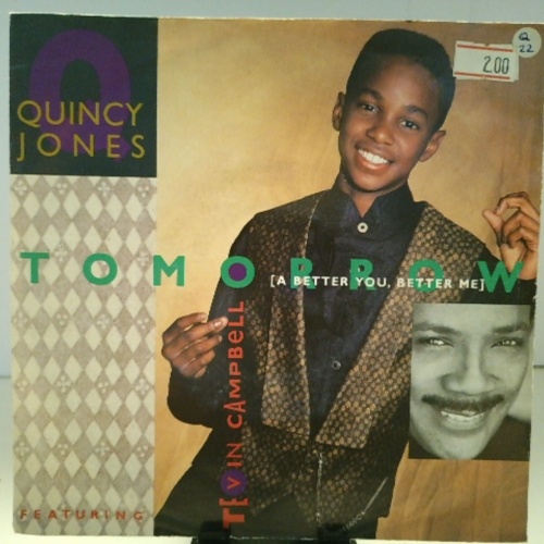 SINGLE / Quincy Jones – Tomorrow (A Better You, Better Me)